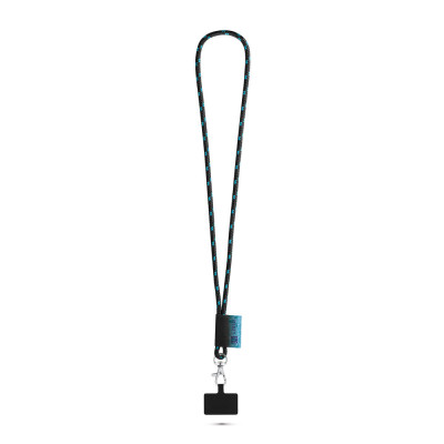 STAFFORD. SET Lanyard NAUTIC Long (Ø 7 mm) com mosquetão de gatilho 9 mm e suporte para telemóvel